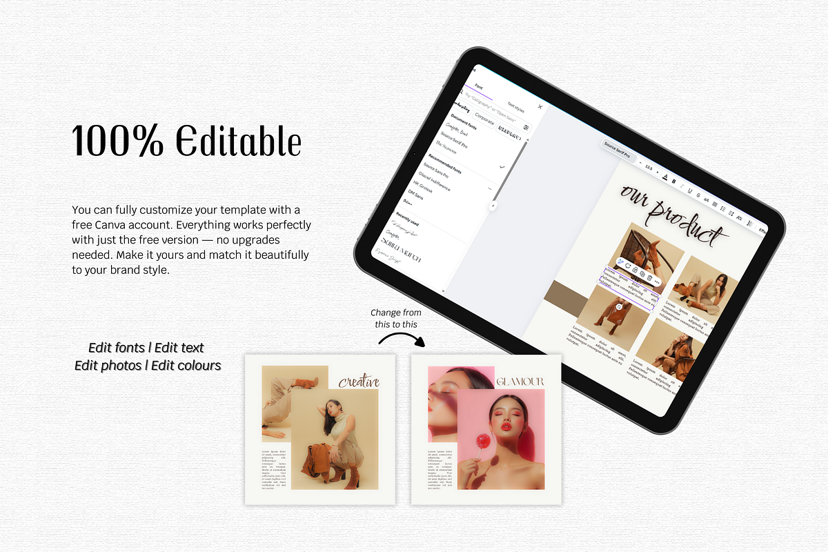 Soft Beige Instagram Template Pack, a Social Media Template by Lumisse Studio (Photo 10 of 10)