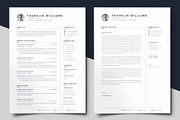Minimal Resume, a Resume Template by Pxl_graphic (Thumbnail 2 of 4)