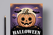 Halloween Party Night Event Flyer, a Flyer Template by MightyDesign (Thumbnail 2 of 8)