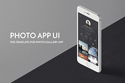 Photo App UI Kit, an UI Kit Template by laaqiq (Thumbnail 1 of 2)