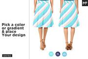 10x Women Skirts Mock-ups Set, a Pens & Pencil Mockup by Mocca Mockups Store (Thumbnail 11 of 15)