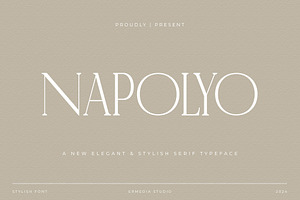 Napolyo - Elegant Serif Font