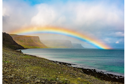 Rainbow in Iceland