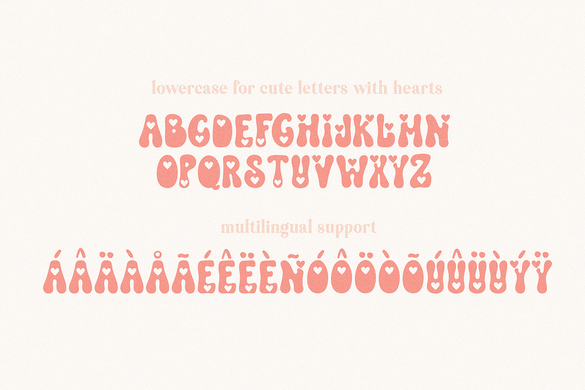 Groovy Font Pink Daisy, a Script Font by BarcelonaShop (Photo 12 of 12)