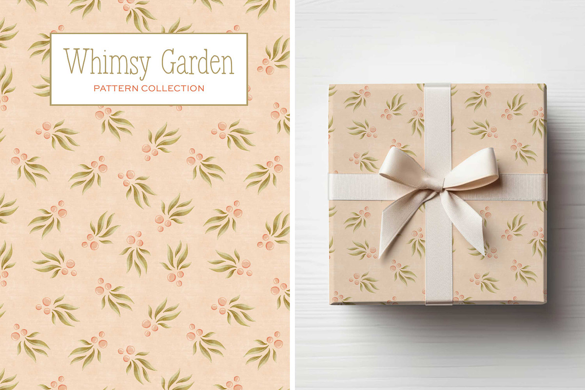 Whimsy Garden Floral Patterns, a Pattern Graphic by Eclectic Anthology (Photo 13 of 14)
