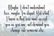Emotional | Script Font, a Handwritten Font by Scratchones (Thumbnail 6 of 8)