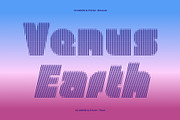 CS Anders Slitscan, a Sans Serif Font by Craft Supply Co. (Thumbnail 3 of 8)
