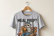 Funny Burger Fries Bench Clipart, a Shirt Mockup by Vector Stall (Thumbnail 7 of 16)