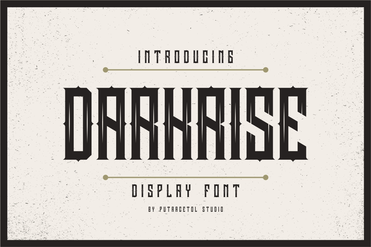 Darkrise Typeface