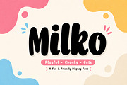 Milko, a Slab Serif Font by Wow Magic (Thumbnail 1 of 5)