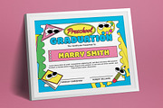 Preschool Graduation Certificate, a Print Template by graphicook (Thumbnail 2 of 3)
