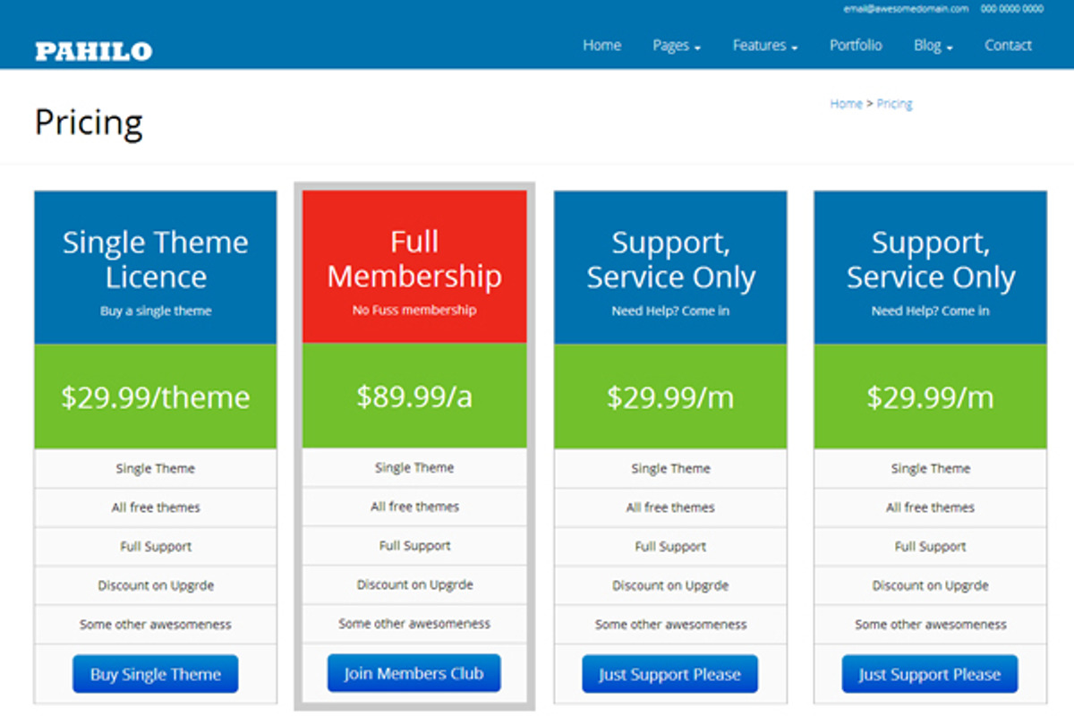 Pahilo Corporate Bootstrap Theme, a Bootstrap Template by Code Themes Co (Photo 4 of 4)