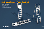 40 Street elements Collection Pack, an Architecture 3D Model by multimedia4ds (Thumbnail 57 of 70)