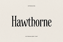 Hawthorne Victorian Serif