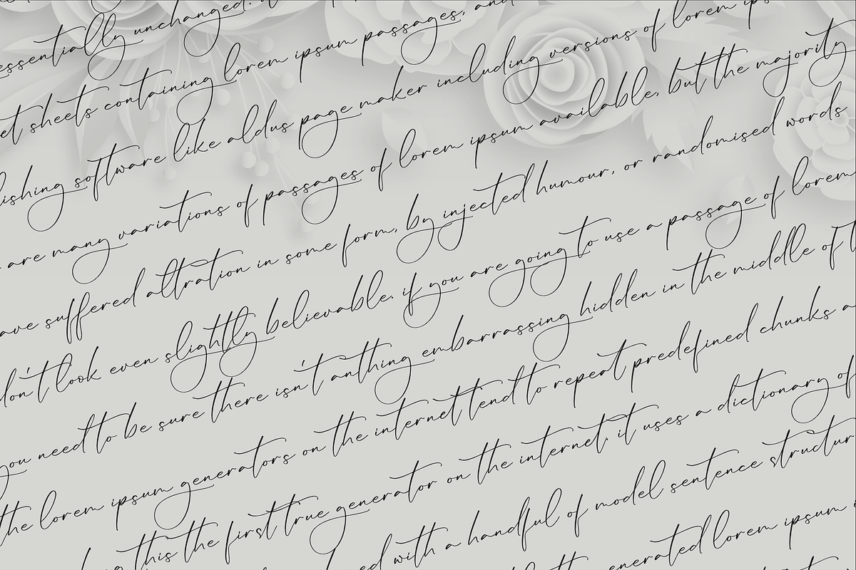 Lillywhite A Beautiful Script Font, a Script Font by Storytype Studio (Photo 7 of 15)