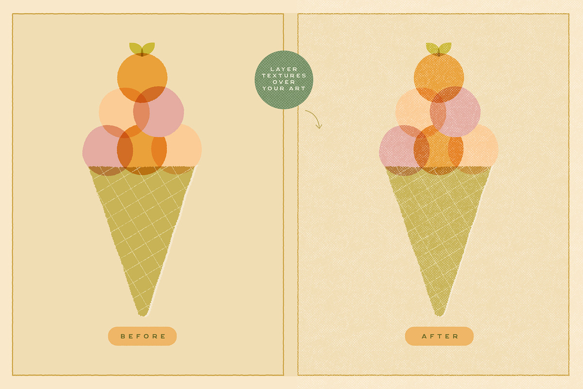 Texture Overlays Vol. 4—Printed, a Texture Graphic by Basia Stryjecka (Photo 6 of 19)