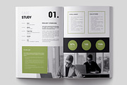 Multipurpose Case Study Template, a Brochure Template by Niofix (Thumbnail 3 of 9)