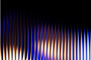 Neon ribbed fractal glass 3d, a Textures & Material 3D Model by Marozhkastudio