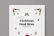 Christmas Food Menu for Restaurants, a Flyer Template by MightyDesign (Thumbnail 2 of 8)