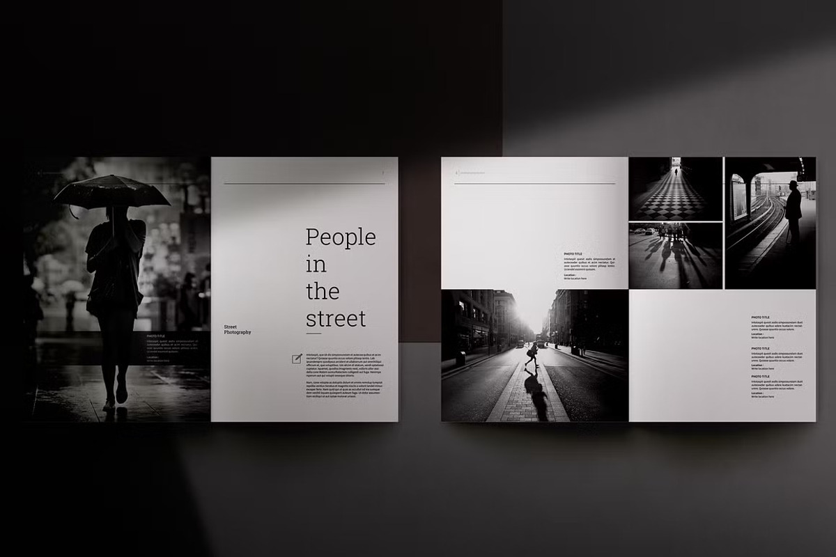 Photography Portfolio Template, a Brochure Template by adekfotografia (Photo 3 of 11)