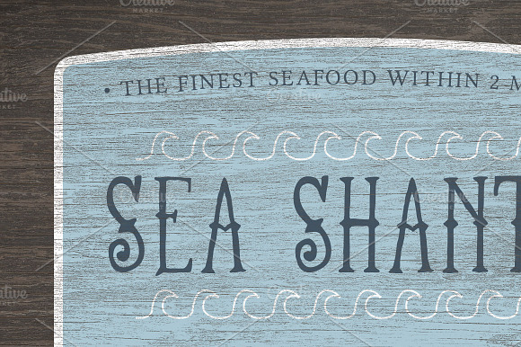 Realistic Wooden Texture Sign Mockup preview 4