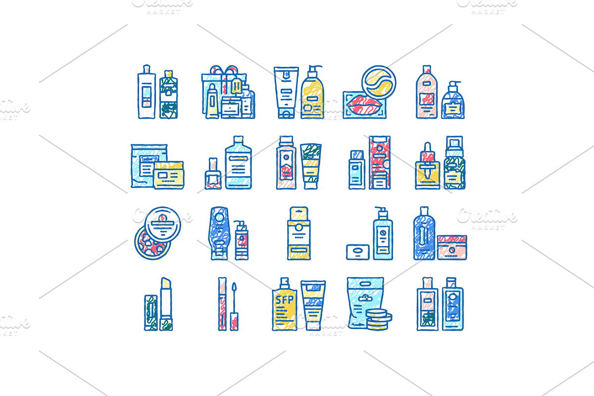 Cosmetics Package Beauty Product, an Object Illustration by pikepicture