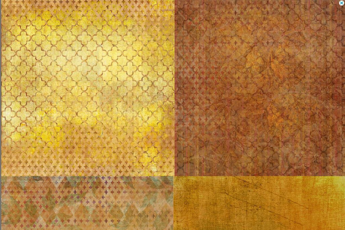 Tuscan Sunset Digital Paper Pack -16 preview 3