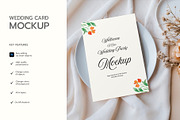 Wedding Invitation Card Mockup, a Product Mockup by graphypix (Thumbnail 2 of 4)