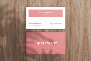 Journalist & Reporter Business Card