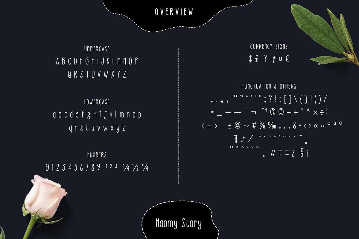 Naomi Story - Casual Sans Serif Font, a Sans Serif Font by sereneowl (Photo 3 of 4)