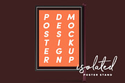 Poster Design Mockup (Bus Stop), a Print Template by illustrated (Thumbnail 7 of 14)