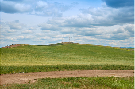 Bald Mountain in the Buryat Republic