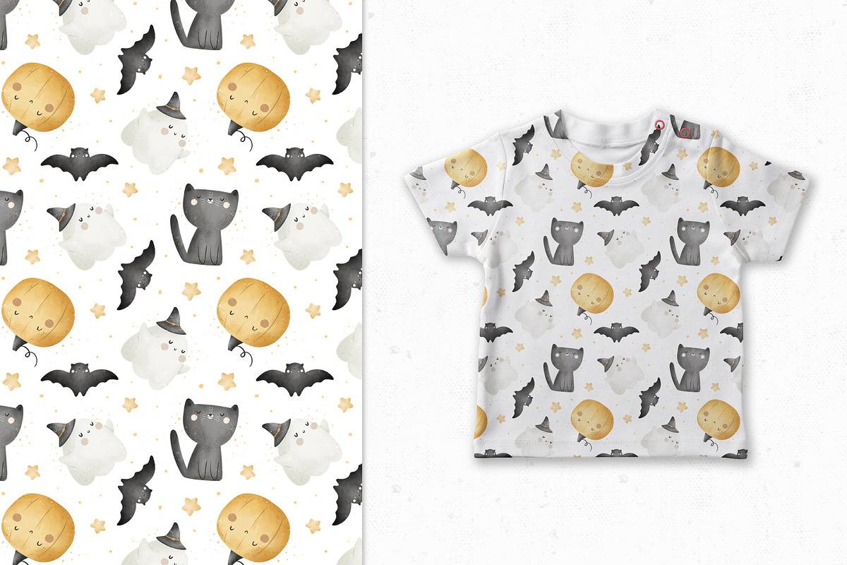 Halloween, a Pattern Graphic by AnnieArt (Photo 3 of 7)