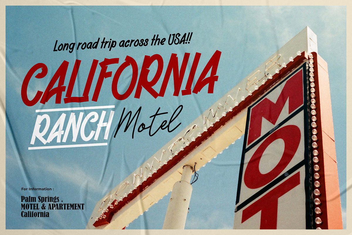 Broadster - Classic Brush Type, a Sans Serif Font by ikiiko (Photo 5 of 7)