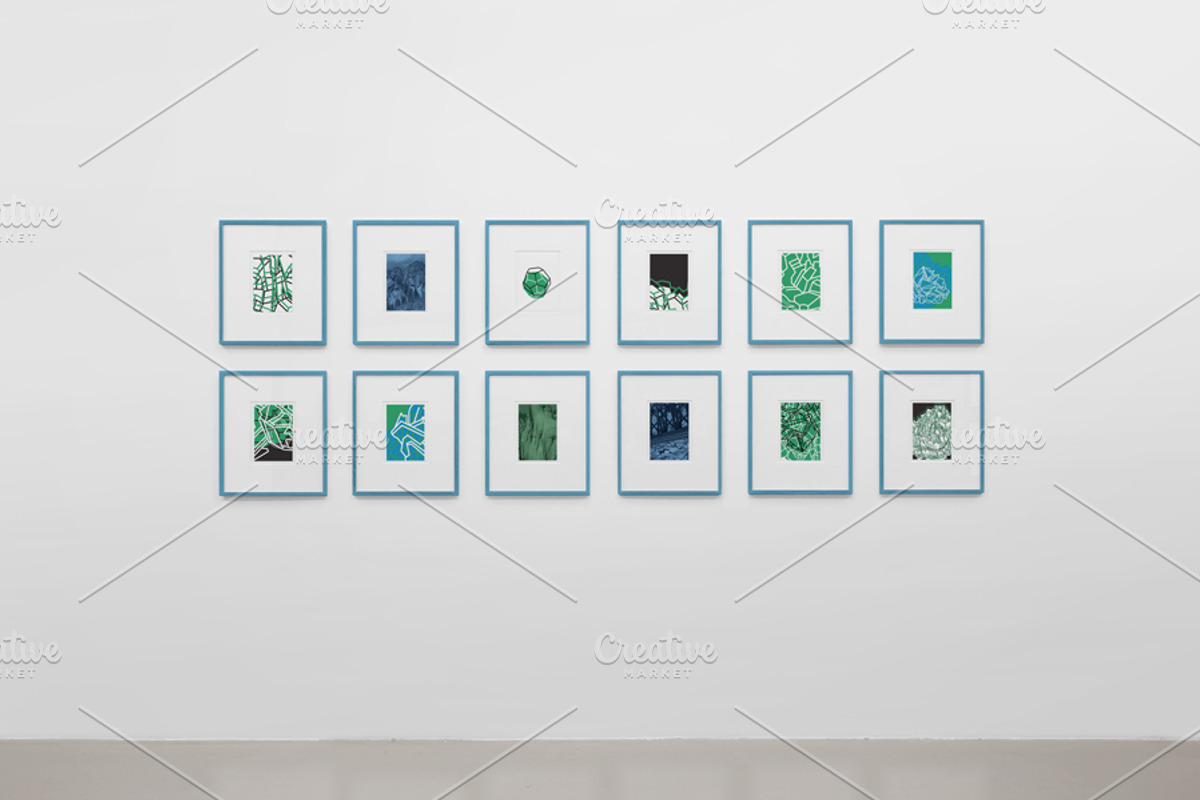 Gallery Exhibition Mockup - 03, a Print Template by Formelier (Photo 1 of 5)