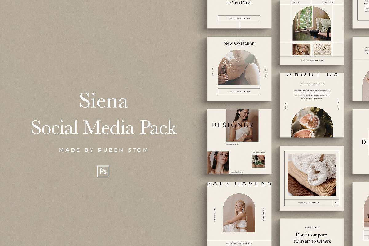 Social Media Bundle, a Social Media Template by Ruben Stom (Photo 15 of 54)