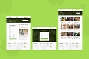 Zikuji-Charity & Fund Rising Website, an UI Kit Template by Pixency (Thumbnail 3 of 11)