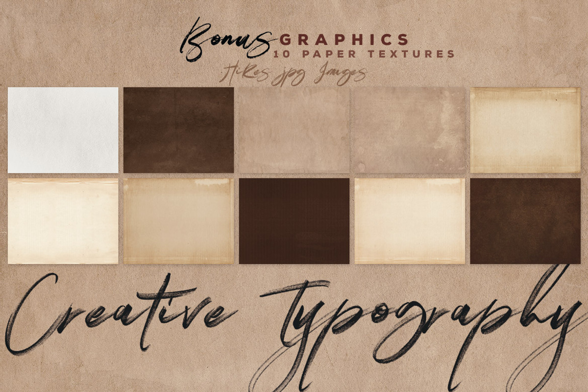 Right Brush & SVG Font preview 8