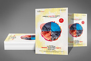 Minimal Electro Party Flyer, a Flyer Template by Graphic Templates (Thumbnail 2 of 4)