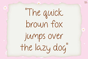 Daisydew | handwritten font, a Handwritten Font by LivelyAutumn11.11 (Thumbnail 4 of 5)