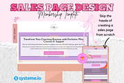 Membership Site Design Template, a Branding & Logo Template by bellaROSEworkshop (Thumbnail 4 of 10)