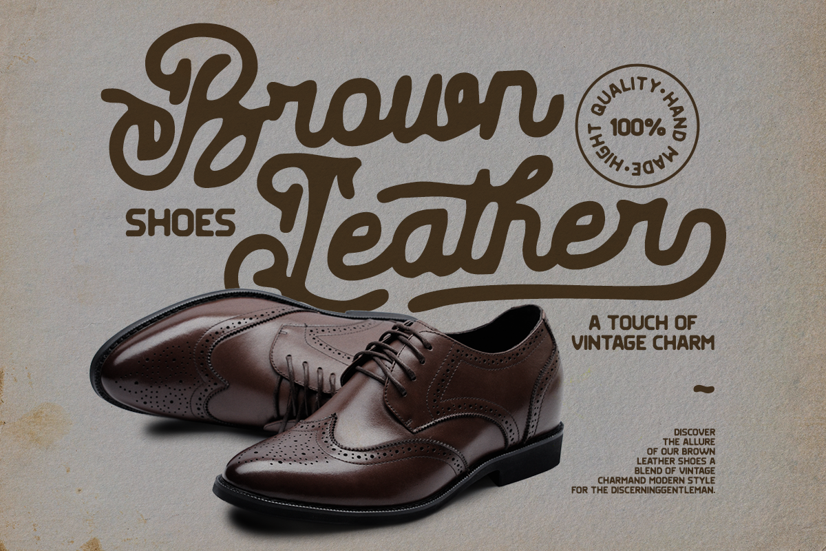 Leather Necks - Vintage Font Duo, a Script Font by Dharmas Foundry (Photo 9 of 13)
