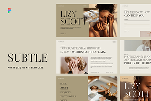 SUBTLE UI Kit Template