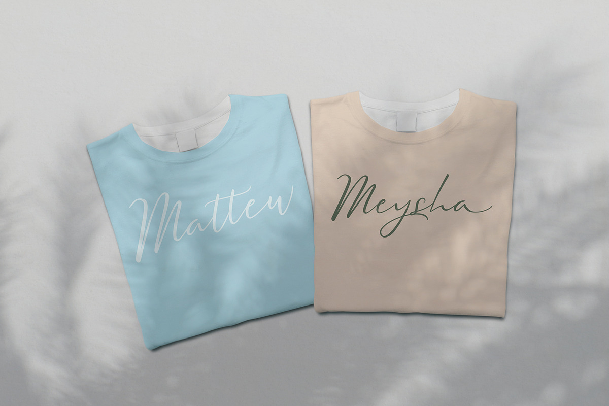 Meysha, a Handwritten Font by rudiSasori (Photo 3 of 11)