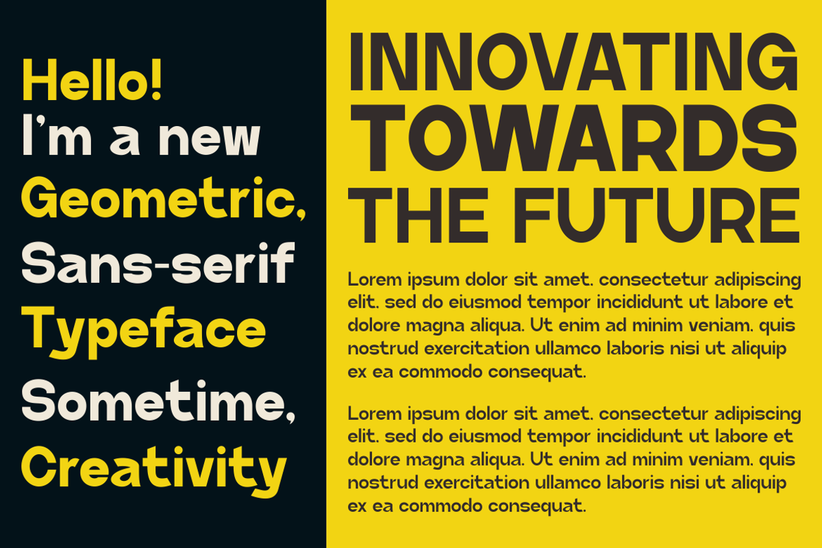 Beamon - A Modern Sans Serif Font, a Sans Serif Font by Marvadesign (Photo 2 of 6)