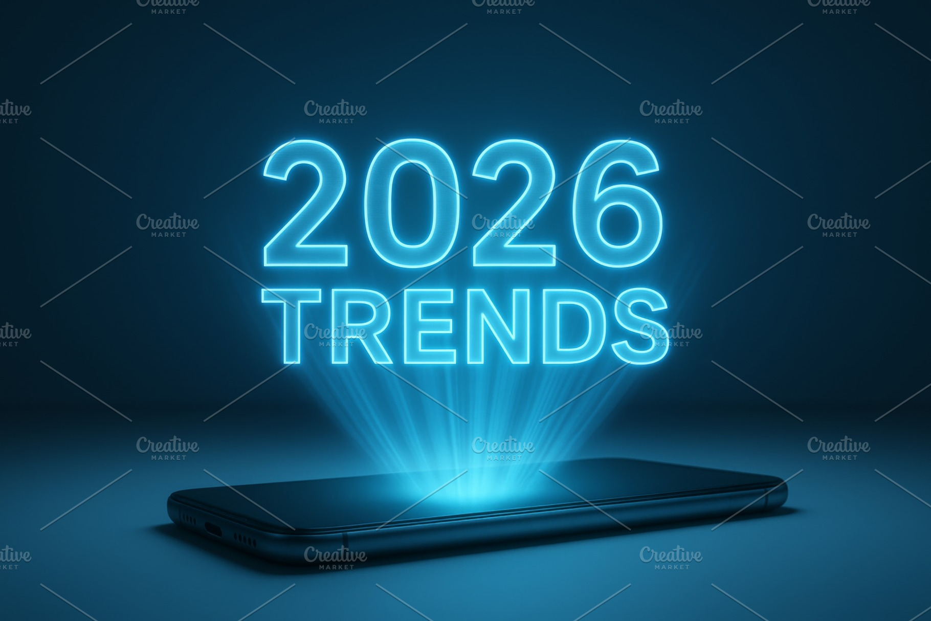 2026 trends holographic projection f, a Photo by Dvoevnore photos