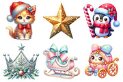 Glitter Cute Christmas Sublimatio, an Illustration by Daily.Designs (Thumbnail 4 of 5)