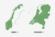 Atlas | 203 Vector Maps, an Object Graphic by Texture Fabrik (Thumbnail 5 of 14)