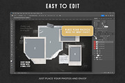 Polaroid Photo Mood Boards Bundle, a Design Template by Andrew Skoch Design (Thumbnail 13 of 14)