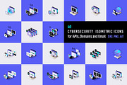 Cybersecurity Isometric Icons, a Solid Icon by Polar Vectors (Thumbnail 1 of 10)